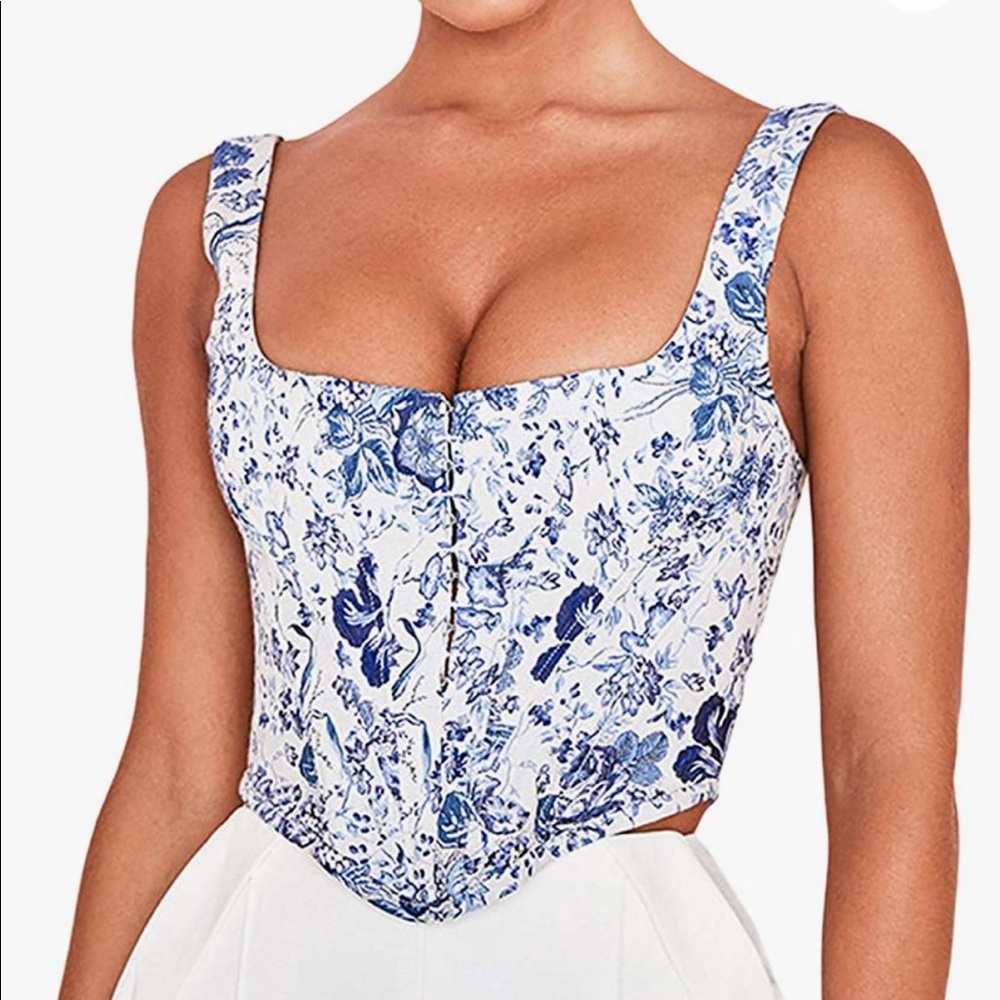 Sexy Push Up Corset Y2K Crop Top